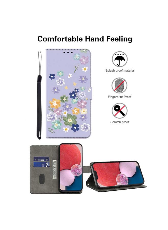 S-TOP Case For Redmi 13C Fresh Painted Leather Phone Case - Image 4