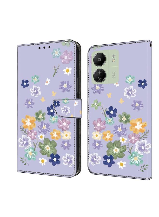 S-TOP Case For Redmi 13C Fresh Painted Leather Phone Case - Image 1