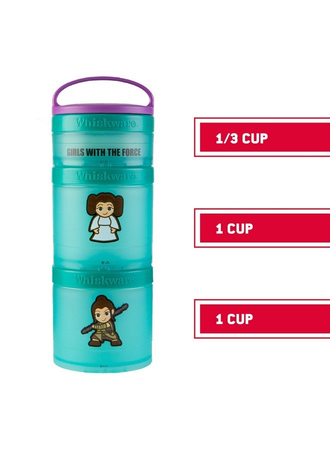 Whiskware Star Wars Stackable Snack Pack, Leia & Rey - Image 2