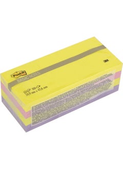 Post It 3M Basic Note Paper Mixed Bright Colors 653BN-BRT 