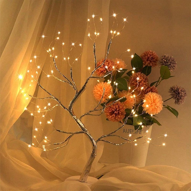 Hediye Sandalı Gift Boat Special Decorative Tree Design Fairy Lamp - Image 2