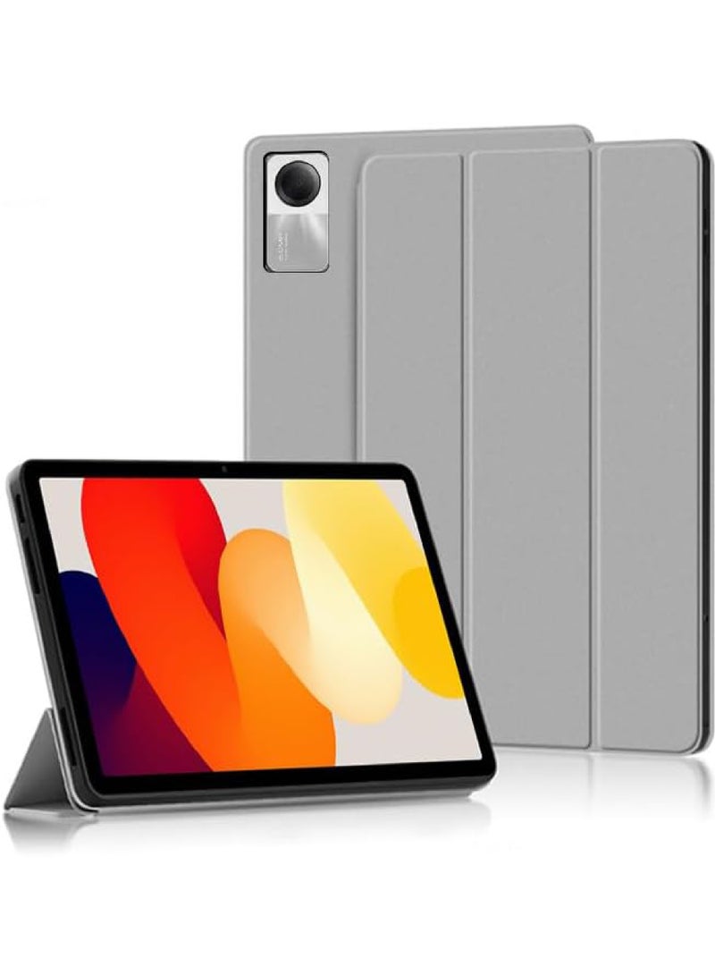 روك بو متوافق مع Redmi Pad SE 11 بوصة 2023، غطاء ذكي رفيع للغاية لجهاز Redmi Pad SE 11 بوصة، غلاف من مادة TPU مع خاصية الاستيقاظ التلقائي - Image 1