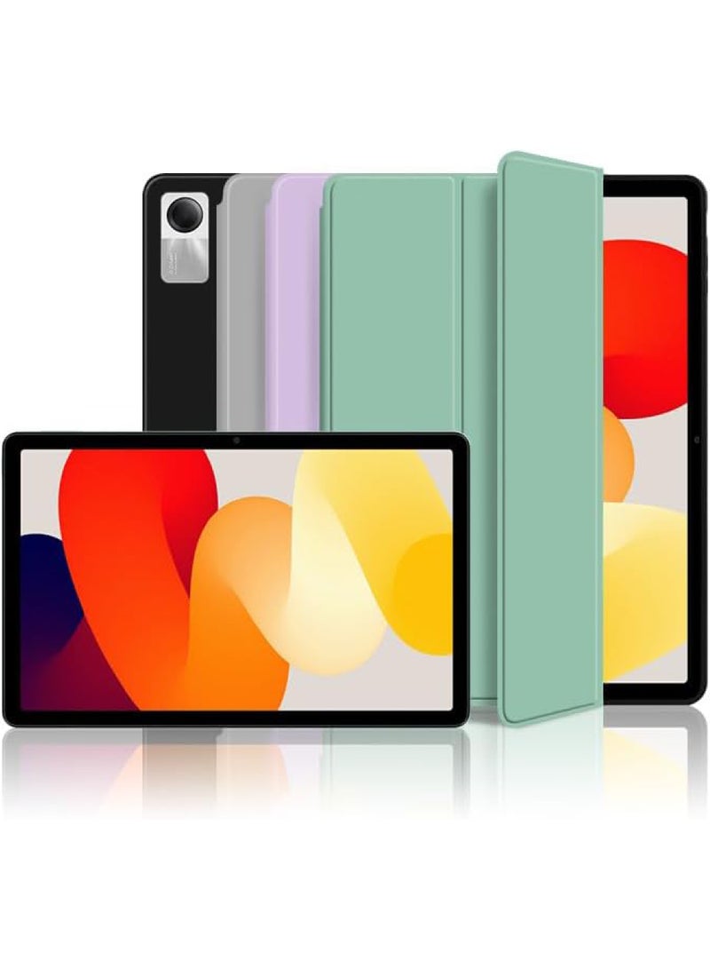 روك بو متوافق مع Redmi Pad SE 11 بوصة 2023، غطاء ذكي رفيع للغاية لجهاز Redmi Pad SE 11 بوصة، غلاف من مادة TPU مع خاصية الاستيقاظ التلقائي - Image 2