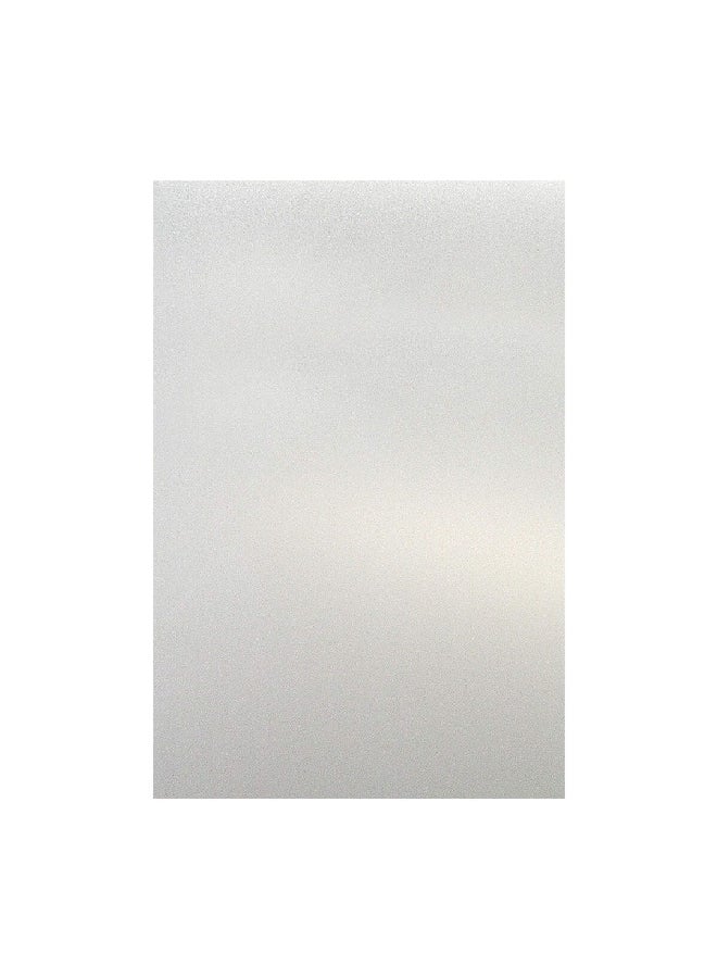 آرت سكيب غطاء شفاف للنافذة بتصميم الزجاج المحفور من 01-0122أبيض 36 × 72 بوصة - Image 1