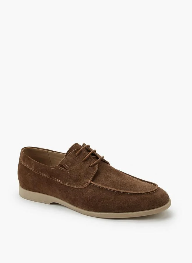 Renzo Ruganni Men Lace-Up Derby Shoes
