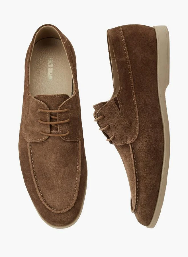Renzo Ruganni Men Lace-Up Derby Shoes