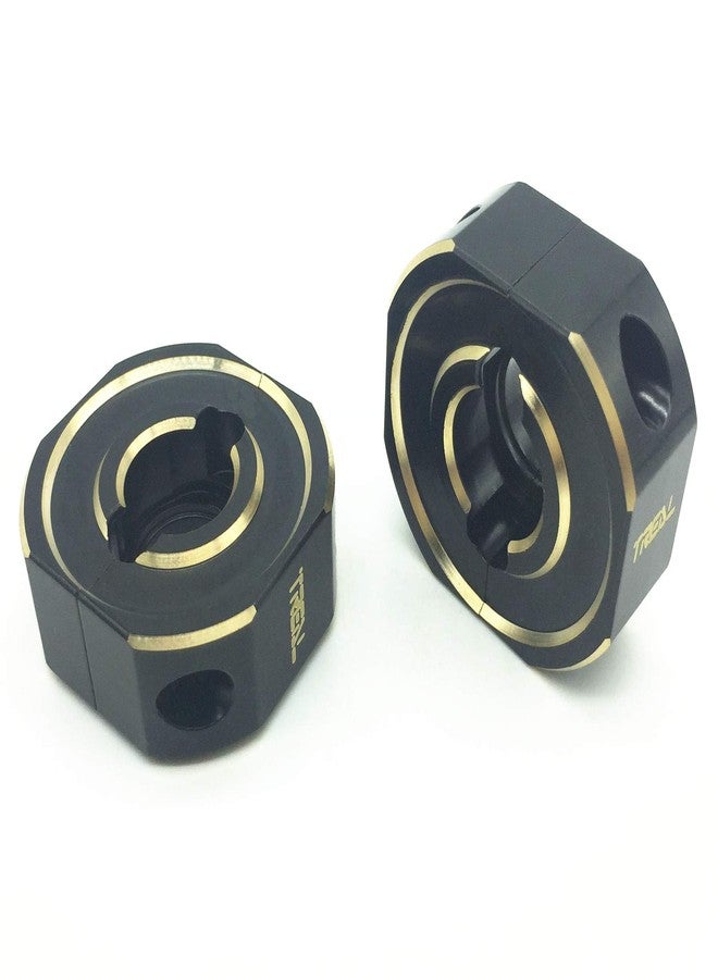 Treal Brass Heavy Duty Counterweight Rear Axle Balance Weights (2) for Element Enduro RC (Black) - Image 1