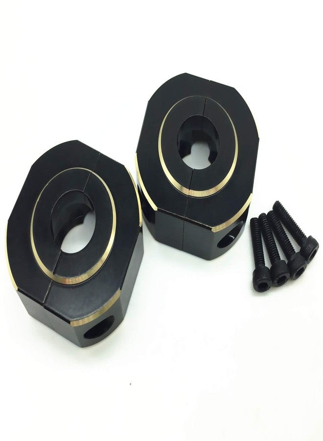 Treal Brass Heavy Duty Counterweight Rear Axle Balance Weights (2) for Element Enduro RC (Black) - Image 4
