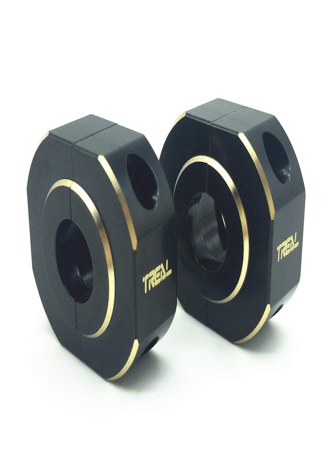 Treal Brass Heavy Duty Counterweight Rear Axle Balance Weights (2) for Element Enduro RC (Black) - Image 5