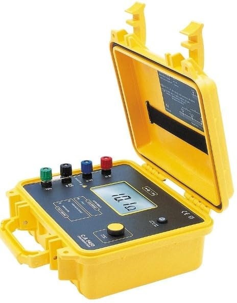 KRYKARD Earth Tester CA 6460 measurement range 001 to 2000 3 automatic ranges IP53 compliant with IEC 615571 and 5 electrical safety EN 61010