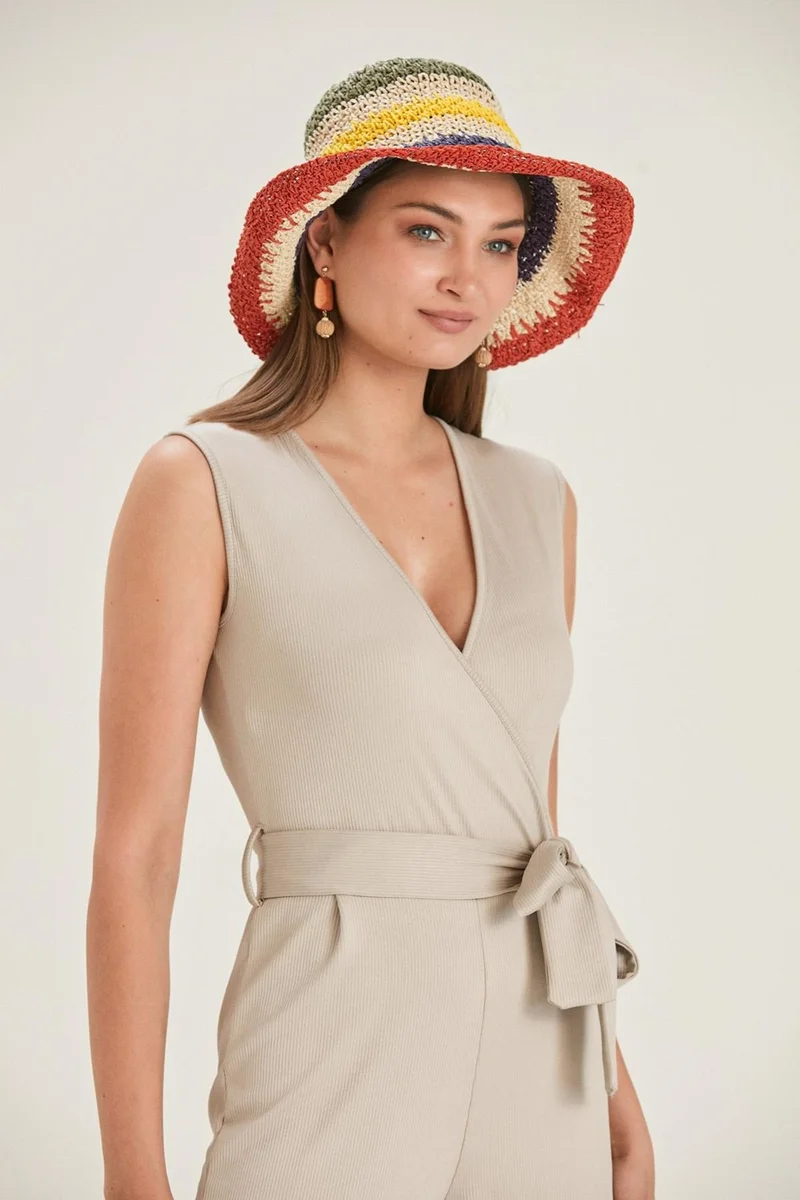 Alexander Gardi Alexandergardı Double Breasted Corduroy Jumpsuit (B21-43700)