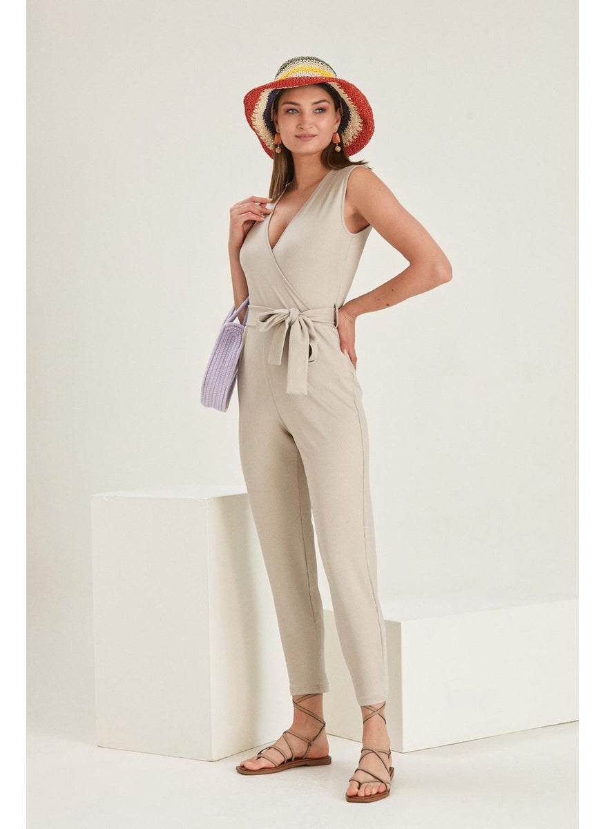 Alexander Gardi Alexandergardı Double Breasted Corduroy Jumpsuit (B21-43700)  - Image 2