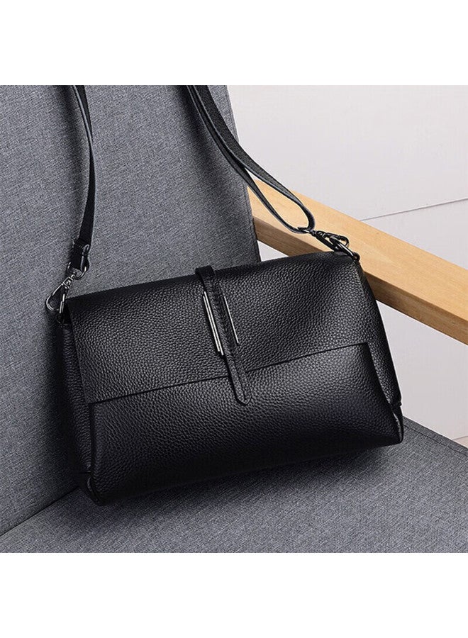 Viney Leather Handbag, Women's Crossbody Bag, Middle-aged Luxury Shoulder Bag, Birthday Gift For Girlfriend, Qixi Festival Present - Image 1