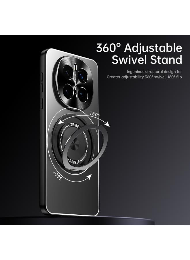 S-TOP Case For Honor Magic7 Pro Rotating Holder Frosted Metal Phone Case - Image 4