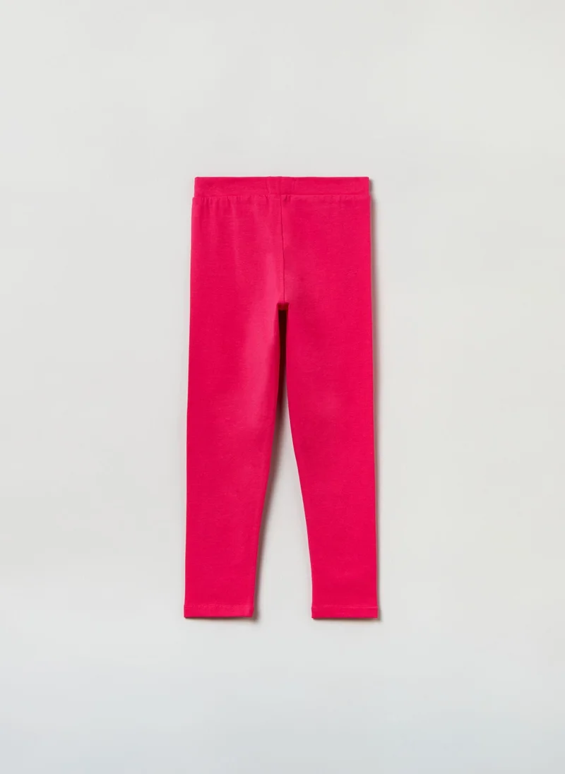 او في اس Ovs Stretch Cotton Leggings