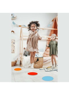 ELANE 24 Pcs Colorful Dry Erase Dots For Classroom Tables Dry Erase Board For Desk Dry Erase Sticker For Wall,Dry Erase Dots For Tables （6 Inch）  - Image 4