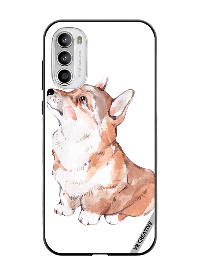 VR CREATIVE Protective Case Cover For Motorola Moto G82 Cute Fox Design Multicolour - Image 1