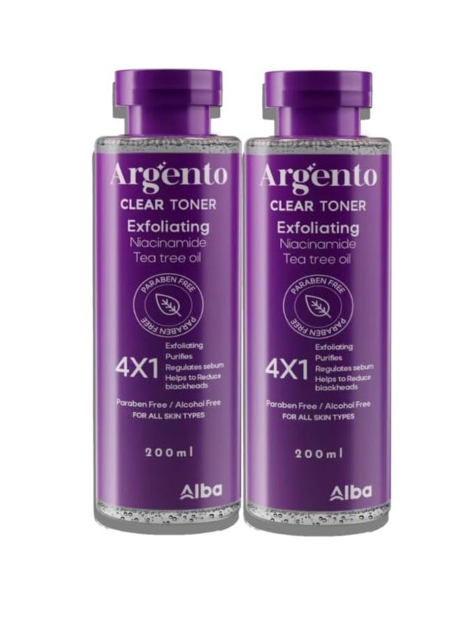 ARGENTO 2 pieces Toner 200 ml  - Image 1