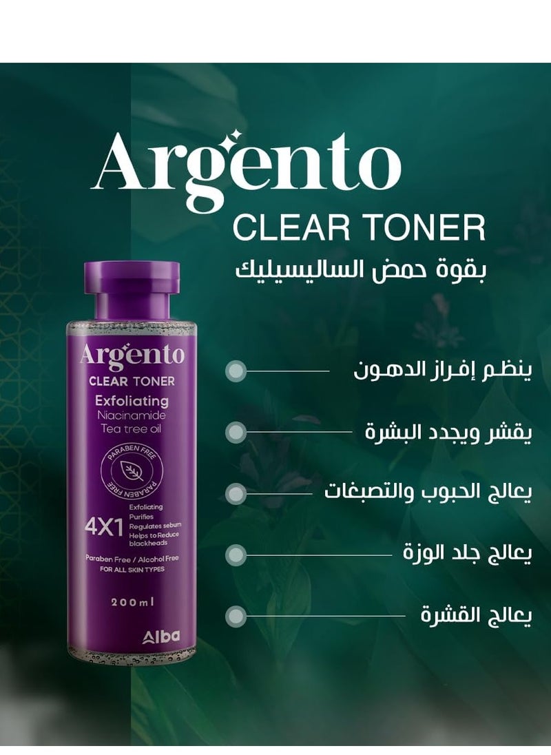ARGENTO 2 pieces Toner 200 ml  - Image 2