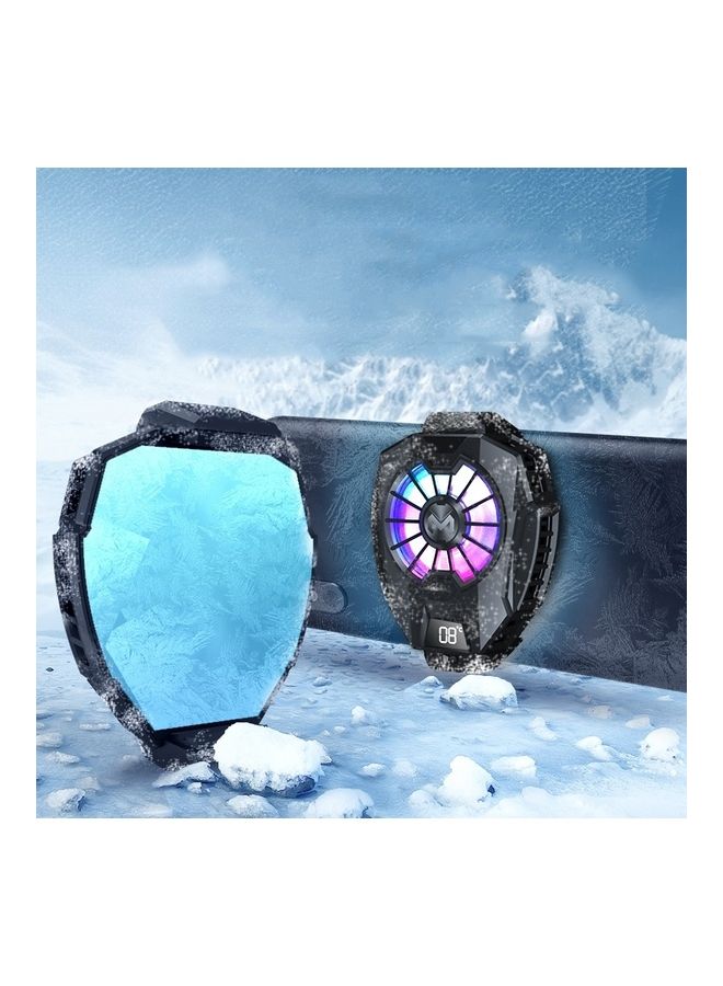 إسكدنيا مشعاع سلكي لتبريد الهاتف المحمول بأشباه الموصلات مع أضواء ملونة - Image 2