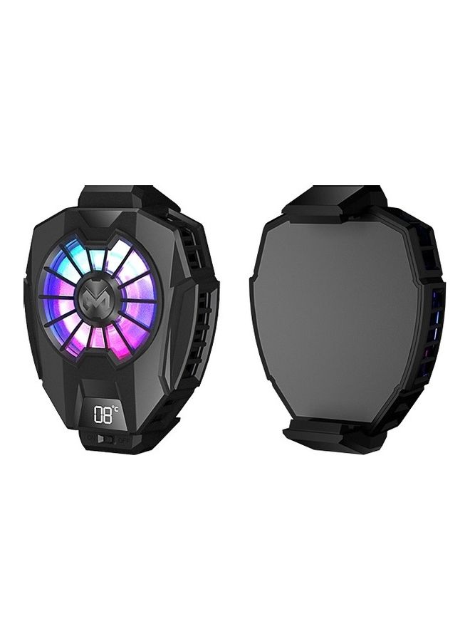 إسكدنيا مشعاع سلكي لتبريد الهاتف المحمول بأشباه الموصلات مع أضواء ملونة - Image 1