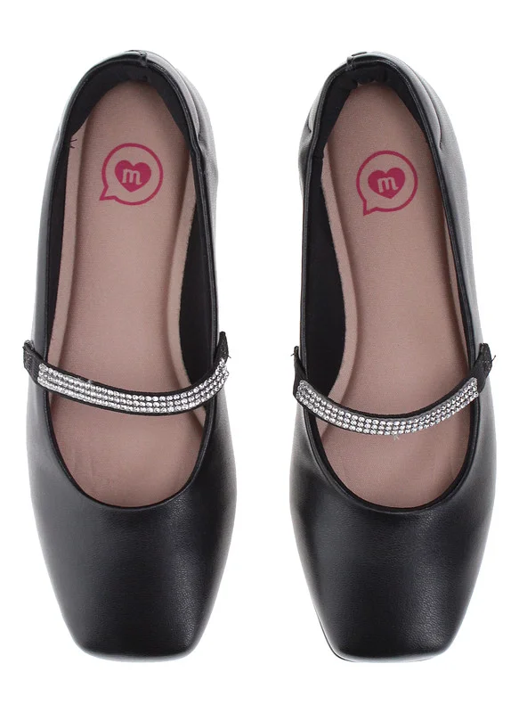 MOLEKINHA Stylish Ballerina Shoes for Women and Girls – Lightweight Flat Slip-On Flats | Casual Comfort Shoes | Soft Insole Dressy Footwear | Ideal for Office, School, Travel & Daily Wear