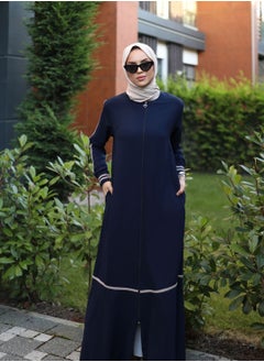OLUDENIZ Womens Abaya Luxurious Turkish-Made Abaya Dress for Girls - A Perfect Blend of Elegance and Modern Sophistication  - Image 4