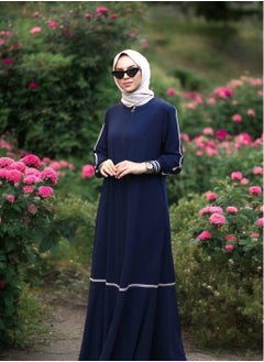 OLUDENIZ Womens Abaya Luxurious Turkish-Made Abaya Dress for Girls - A Perfect Blend of Elegance and Modern Sophistication  - Image 2