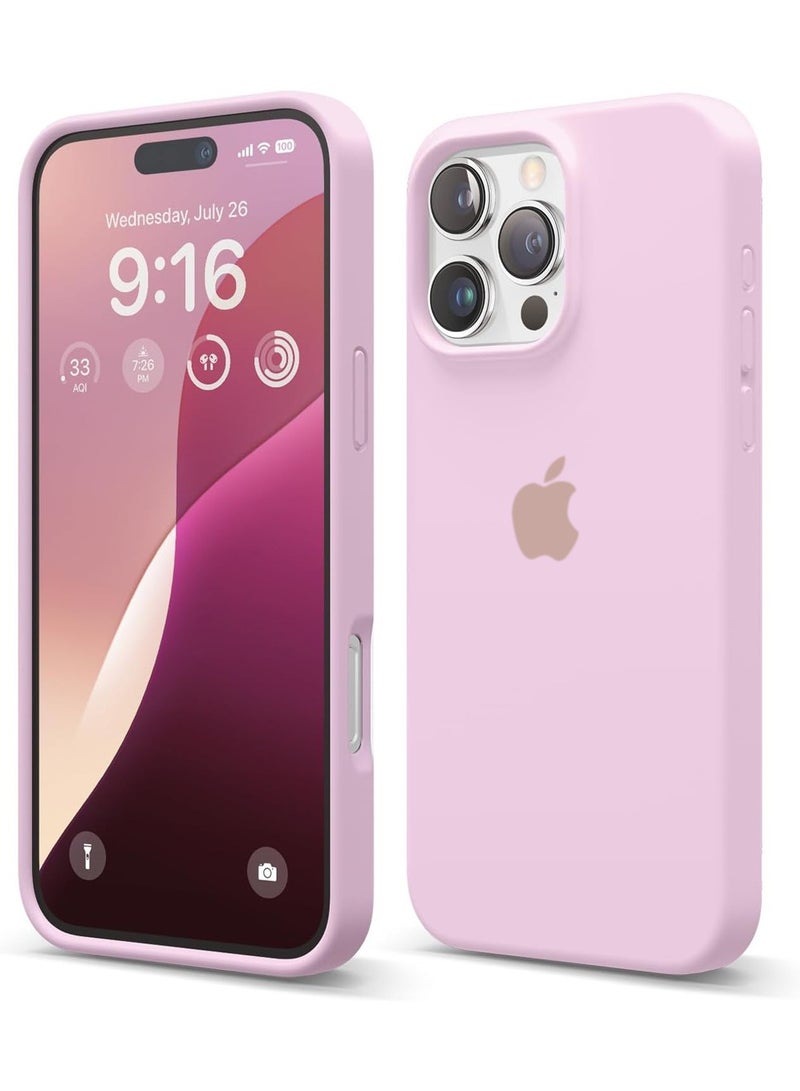 X-level iPhone 16 Pro Liquid Silicone Case Cover,Full Body Protection, Shockproof, Slim, Anti-Scratch Soft Microfiber Lining,Slim Protective Back Cover with Comfortable Hold Touch Feeling and Anti-fingerprint - Image 1