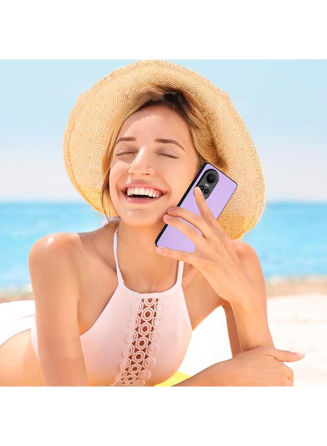 erorex Case For OPPO Reno10/Reno10 Pro 5G Global R20 Leather Pattern Phone Single Case - Image 5