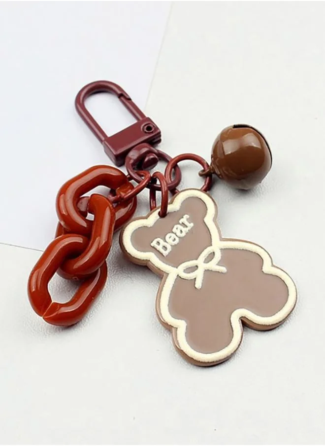 ستايلي Bear Charm Detail Key Chain