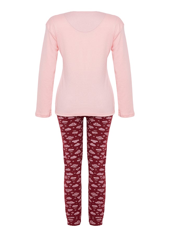 Burgundy-Multicolored Cotton Embroidered Knitted Pajama Set THMAW21PT0646 - pzsku/ZEE91B2E2F822C6355892Z/45/_/1730939725/c93f385e-fbfc-4a6c-8a85-eb5aecb88b36