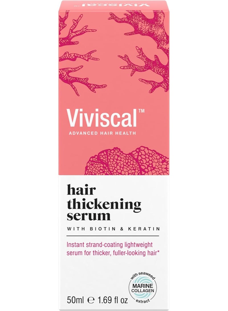 Viviscal Gorgeous Growth Densifying Elixir, Leave - In Elixir for Thicker, Fuller Looking Hair - 50ml - Image 1