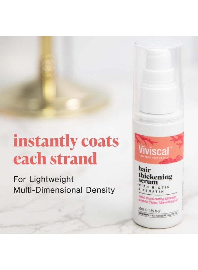 Viviscal Gorgeous Growth Densifying Elixir, Leave - In Elixir for Thicker, Fuller Looking Hair - 50ml - Image 2