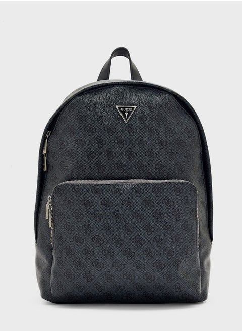 Logo Zip Over Backpack