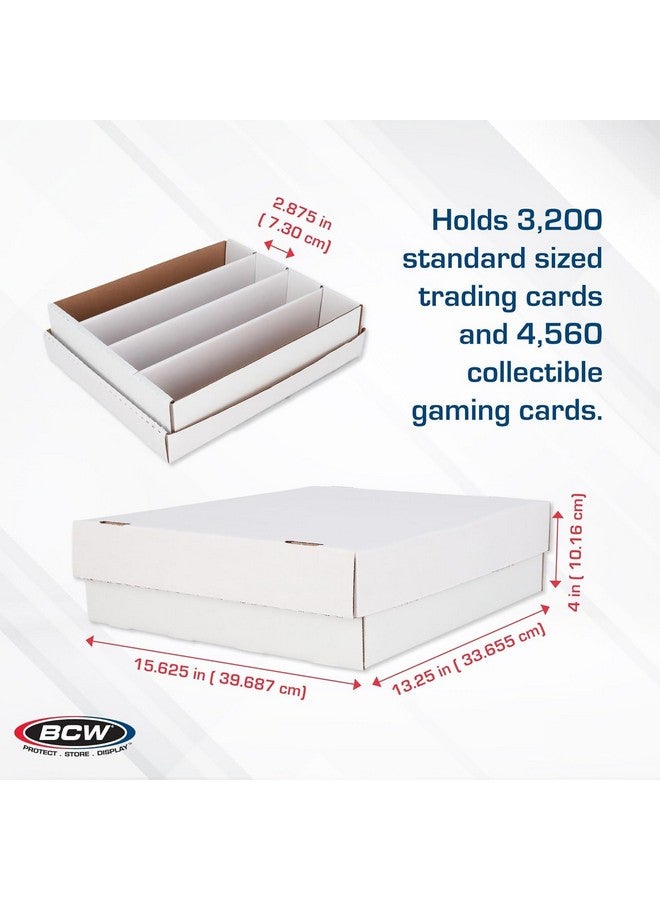 BCW Monster Box - 6ct Trading Card Storage Box | Holds 3200 Cards | Sports & Trading Card Storage - Image 3