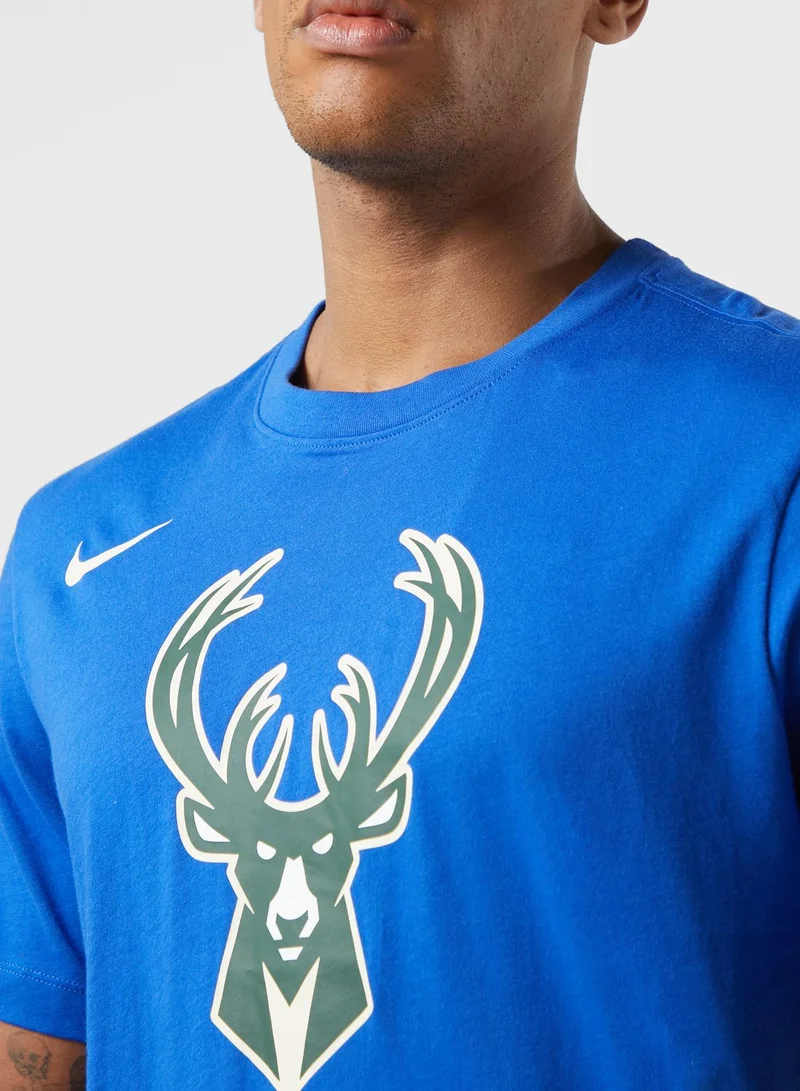 Nike Milwaukee Bucks City Edition Warm Up T-Shirt