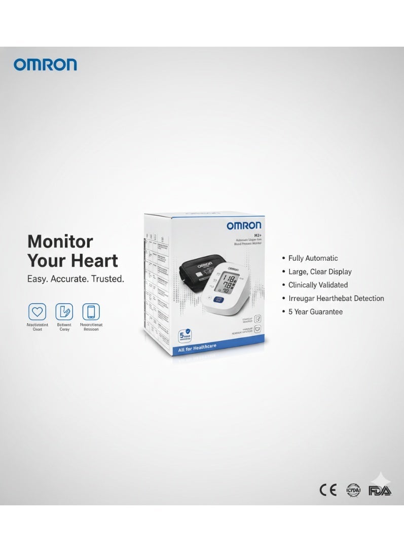 OMRE M2+ Automatic Upper Arm Blood Pressure Monitor - Image 2