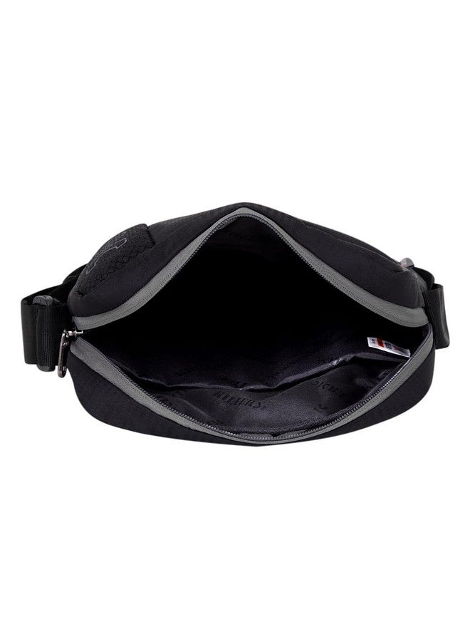 KILLER ENTIZO Traveler Sling Bag for 10" iPad/Tablet - Shoulder Side Sling Bag for Men - Black - Image 5