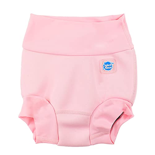 Splash About Happy Nappy Reusable Swim Diaper, Almond Blossom, 6-12 Months - Image 1