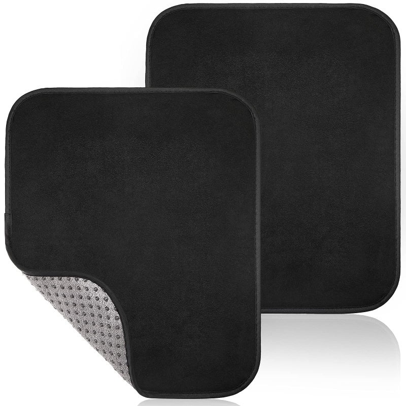 Aoriher 2 Pack Bowling Towel 9.8 Ã— 7.8 Inch Bowling Ball Towel Bowling Ball Shammy Microfiber Bowling Accessories to Wipe Off Bowling Towel with Easy Grip Shammy Bowling for Bowling Ball - Image 1