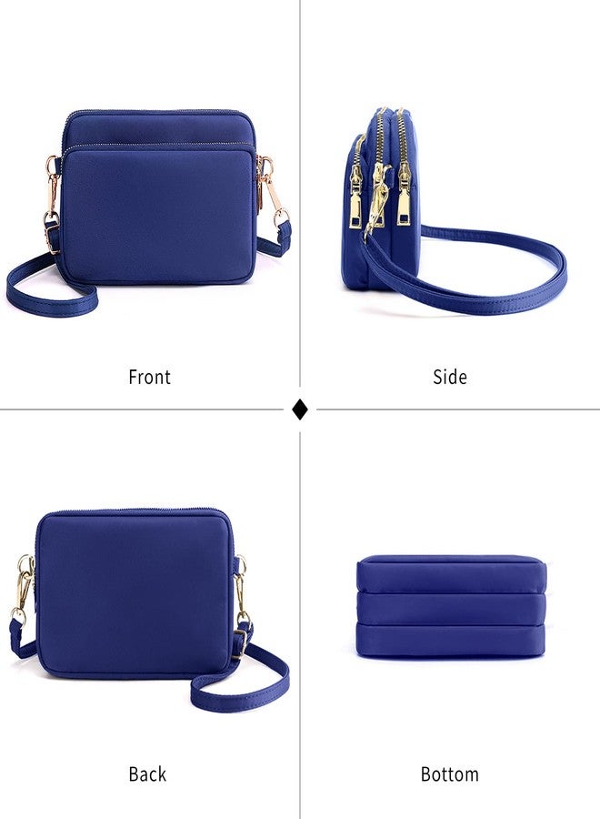 LassZone Small Crossbody Bag for Women Nylon Shoulder Bag Handbags Travel Purse Lightweight Purse Cell Phone Wallet Purse Satchel - Image 2