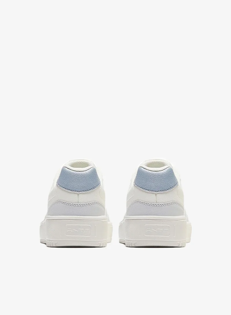 ANTA Women’s Classic Low-Top Board Sneakers – Clean Minimal Style