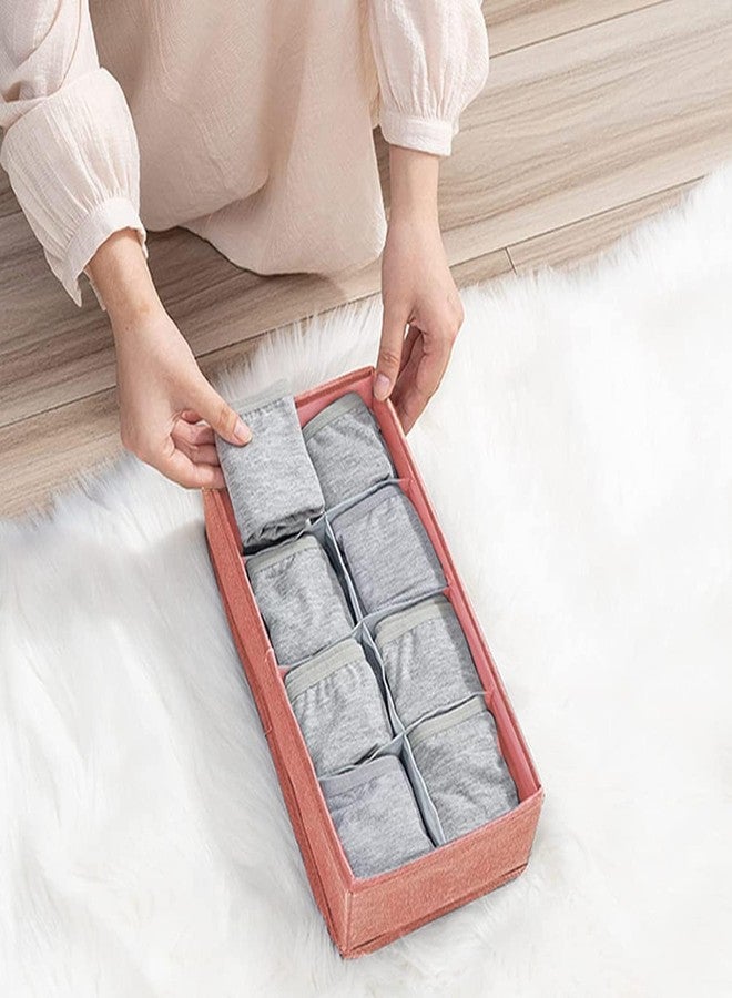 FORKLS 8-Grid Foldable Wardrobe Clothes Organizer | Space-Saving Closet Storage Solution - Image 2