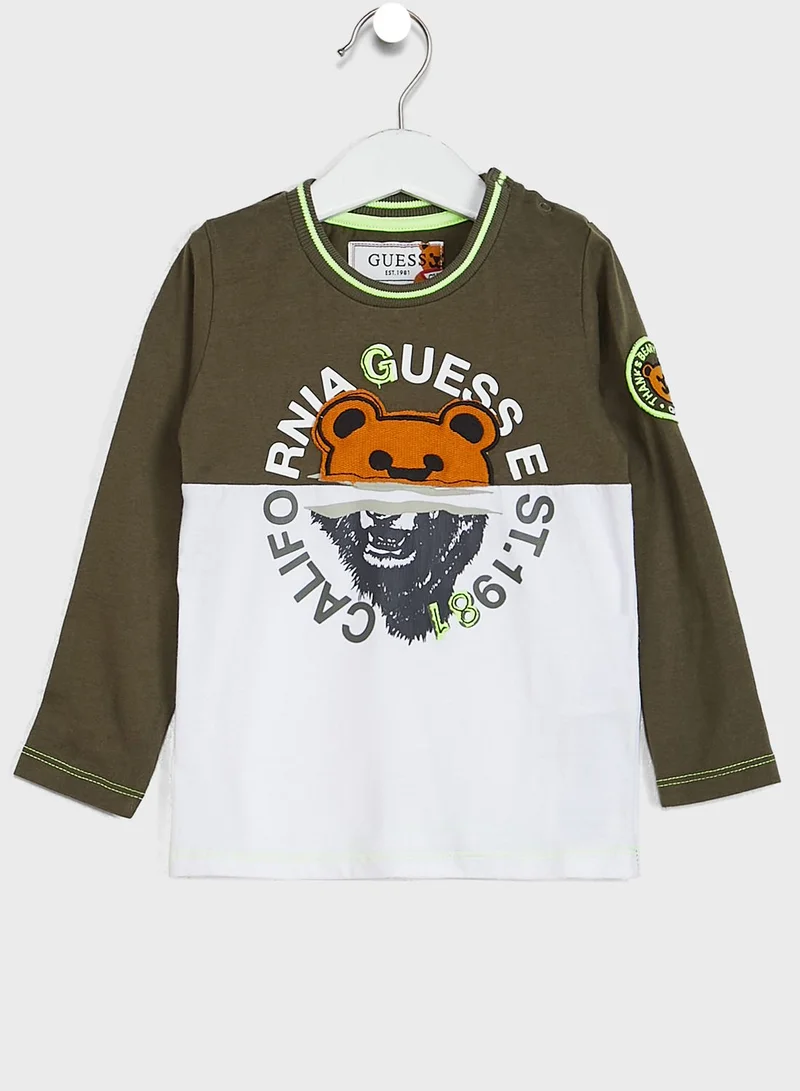 GUESS Kids Colour Block T-Shirt