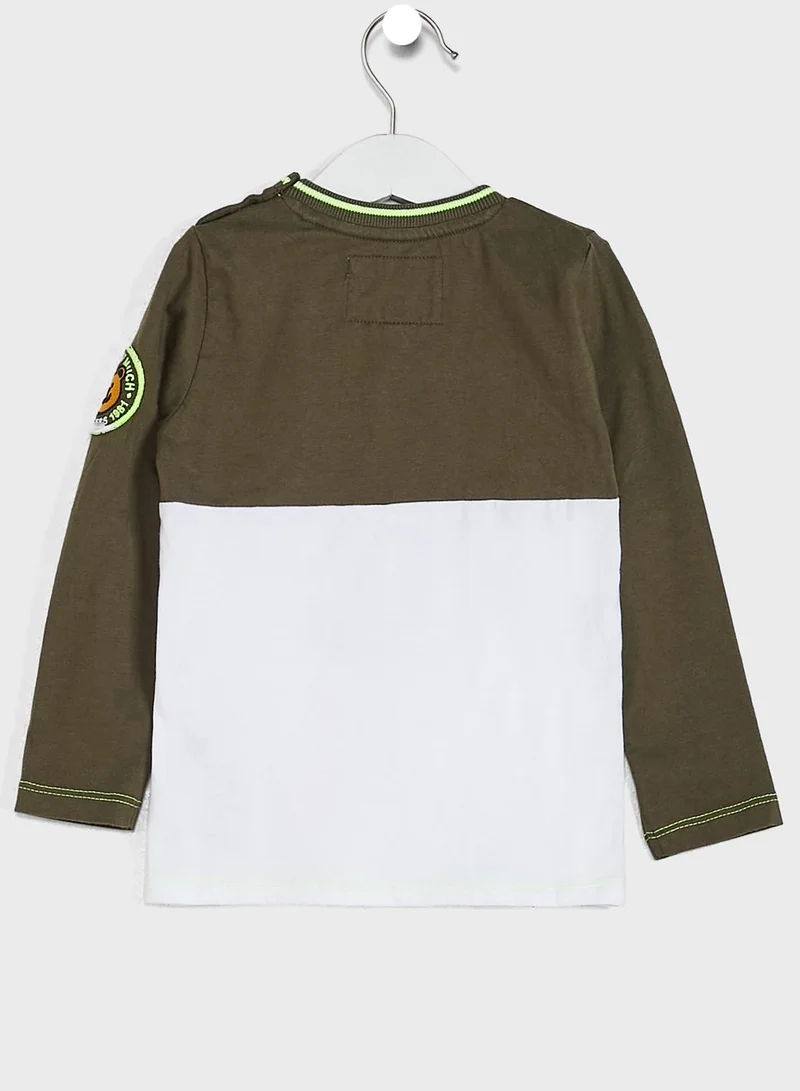 GUESS Kids Colour Block T-Shirt
