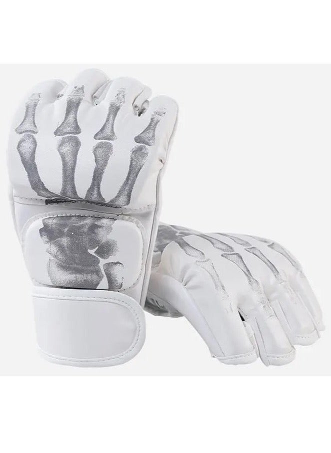 Generic Boxing Gear Half finger Boxing Gloves For Boxing Training MMA Fighting UFC Contest Gear - Image 1