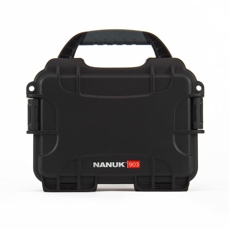 Nanuk 903 Small Waterproof Hard Case 9.1" x 6.8" x 3.8" - Black (903-0001) - Image 1