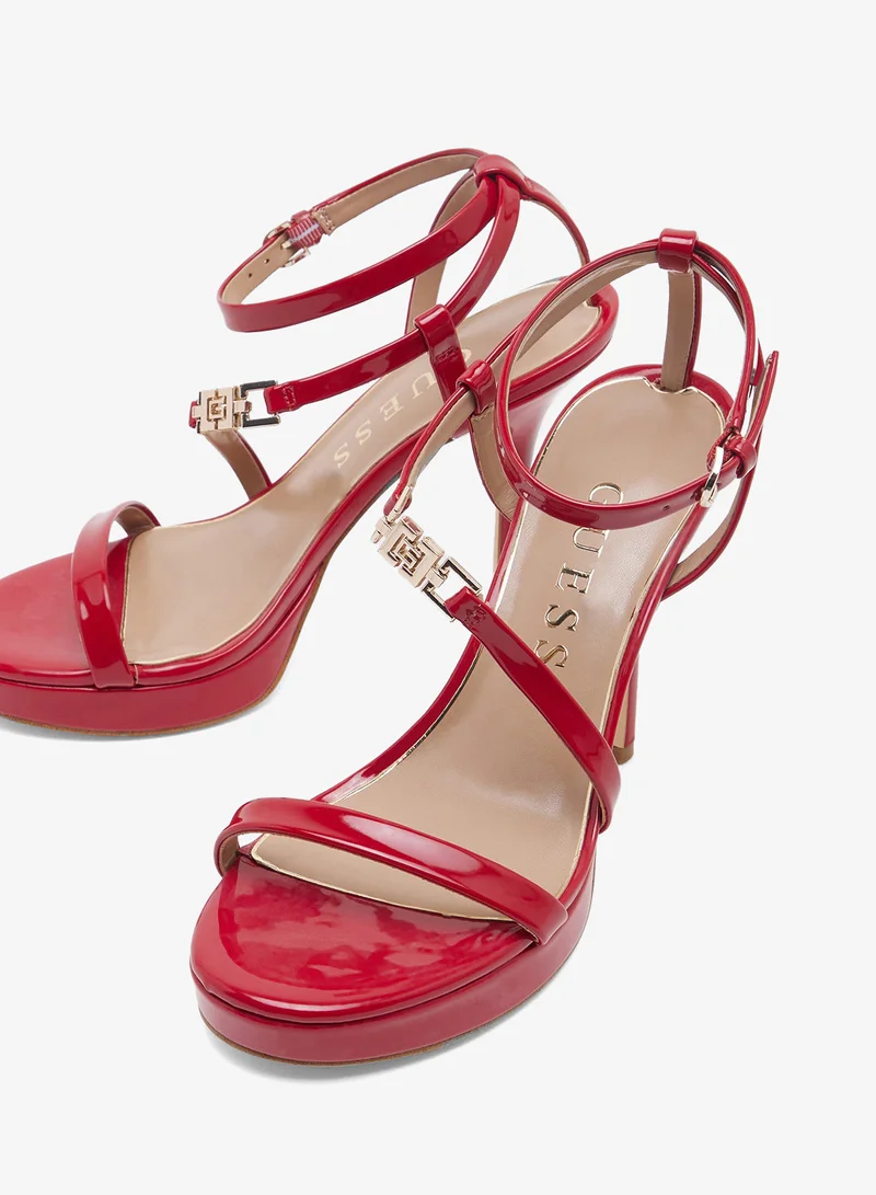 GUESS Ankle Strap High Heel Sandals