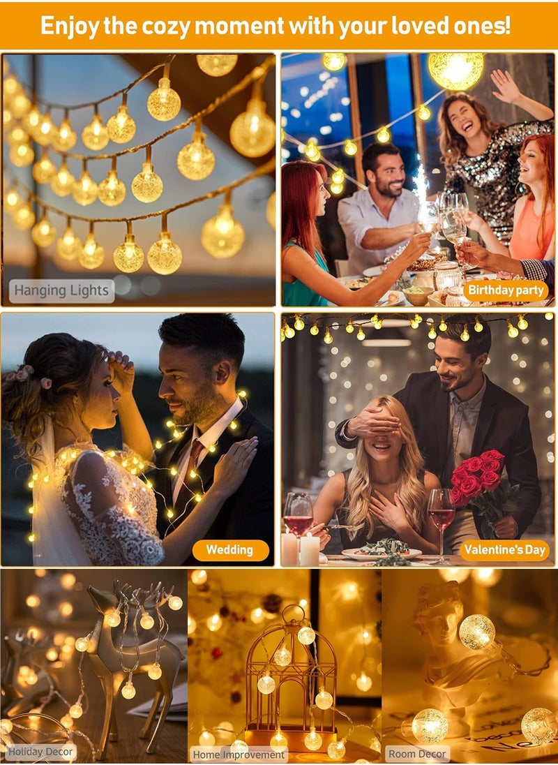 QUTOOB Decorations Light For Indoor and Outdoor - 10M USB Plug-in Fairy String Lights Decorative Fairy Lights For Home, Bedroom, Wedding, Party, New Year, Ramadan, Garden, Birthdays, Tent, Trips and More  - Image 2
